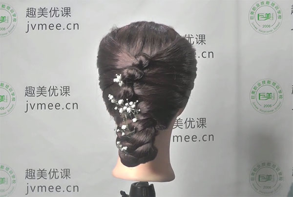 化装盘发视频讲授课程