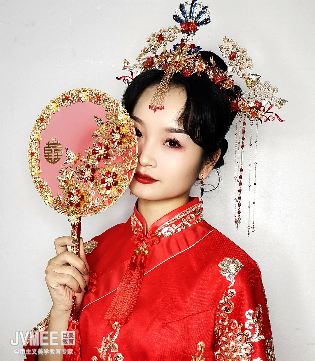 秀禾新娘妆作品