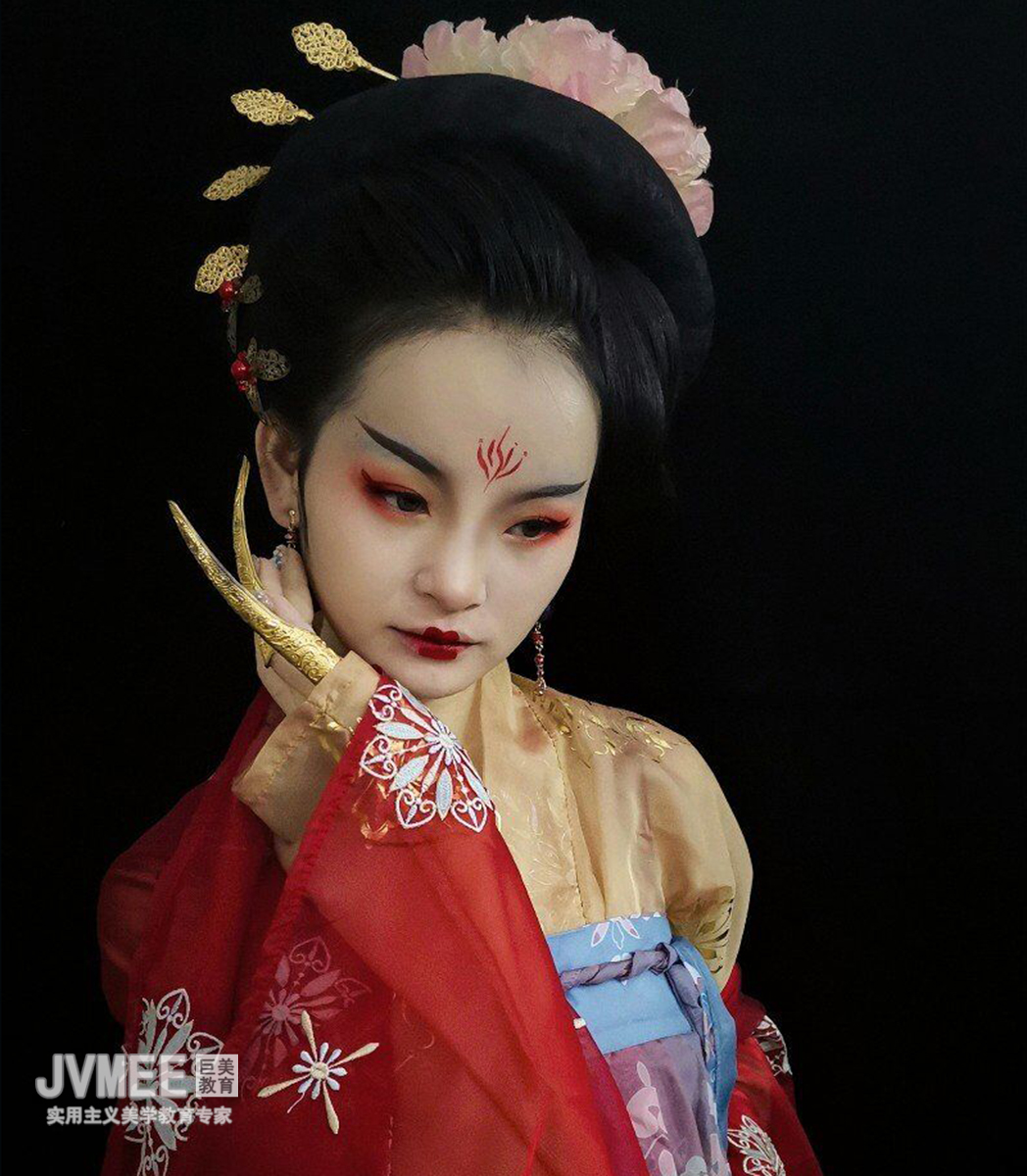 朝代妆——唐妆作品