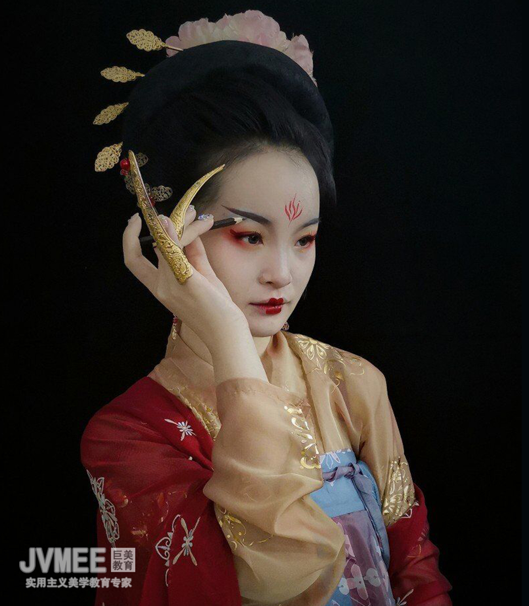 朝代妆——唐妆作品