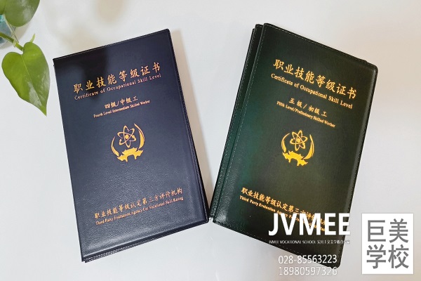 巨美黉舍学了手艺发证有效吗