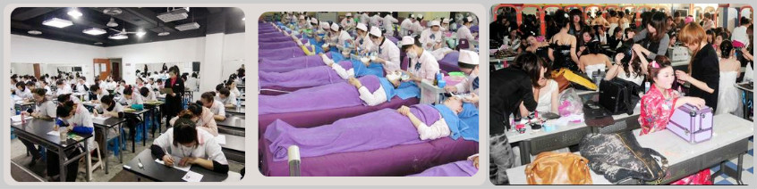 巨美美容化装黉舍的讲授系统